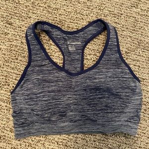 Amazon Essentials sports bra- navy heather, S